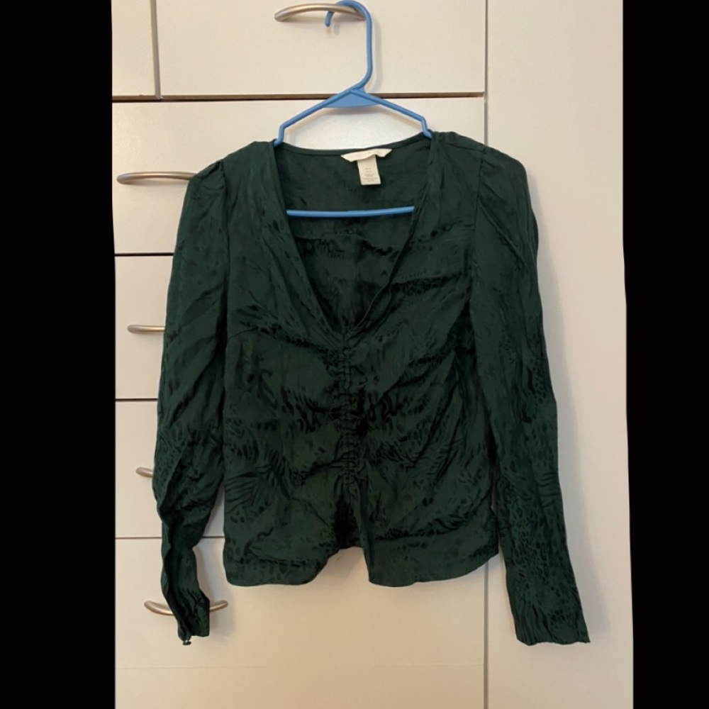 H&M satin top